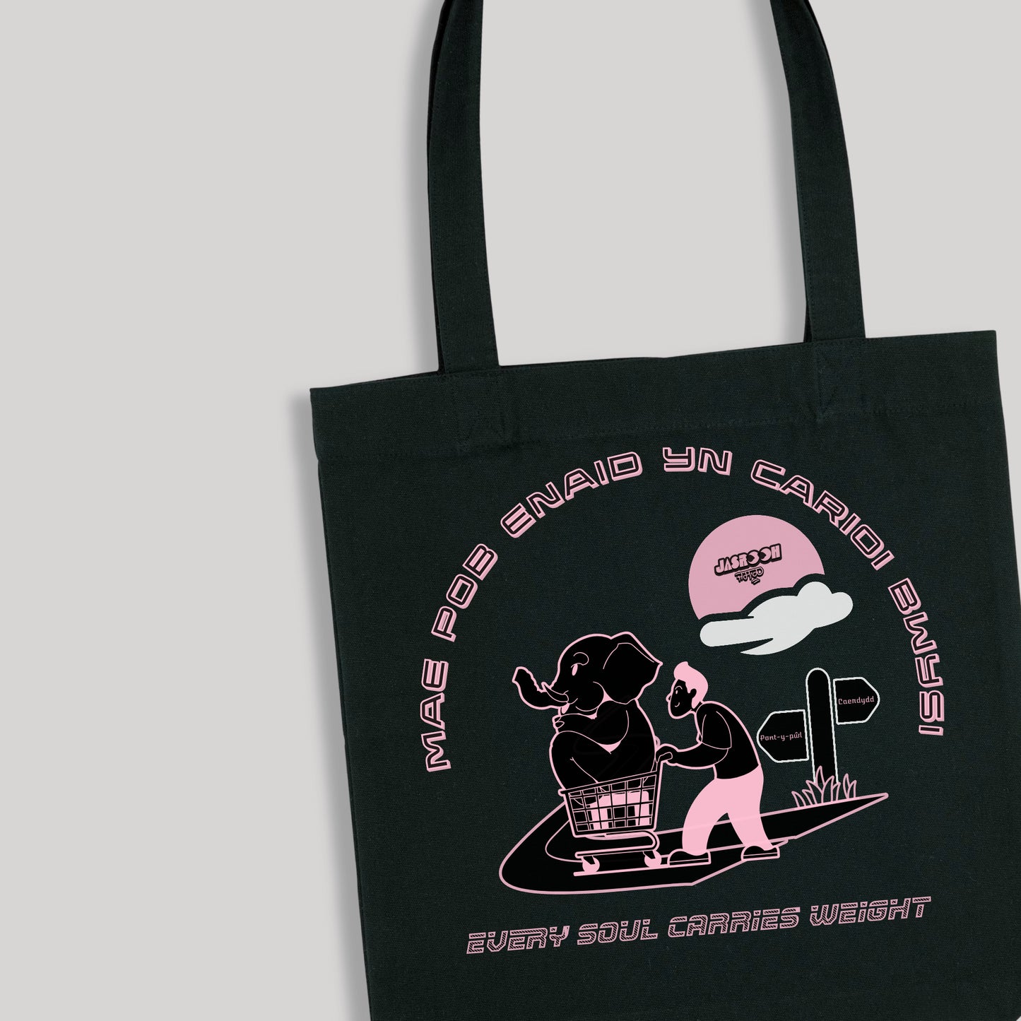 Every Soul Carries Weight Tote Bag